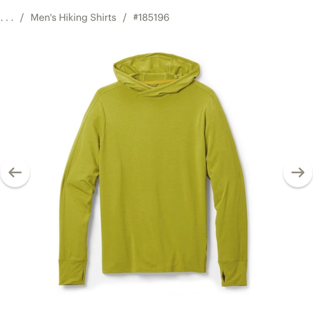 REI Men’s Sahara Shade Hoody - Small